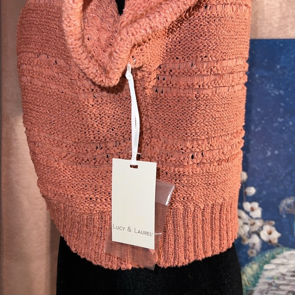 NWT Lucy & Laurel Size S Short Sleeved Cardigan - Picture 4 of 10